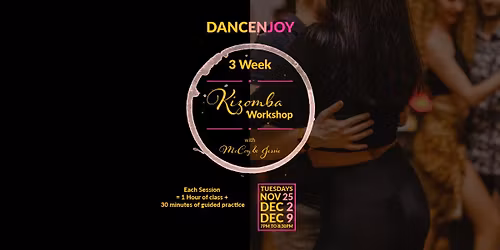 Kizomba Workshop ~ 3-Week Series