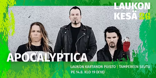Apocalyptica Plays Metallica Vol. 2 (puistokeikka)