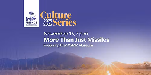 Culture Series: More Than Just Missiles
