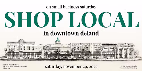 Small Business Saturday in Downtown DeLand