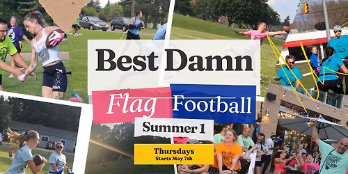 Summer 1 Thursday Co-ed Flag Football League (7 weeks)