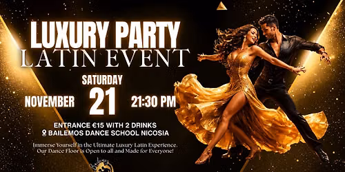 Luxury Latin Party by Bailemos \u2728