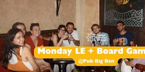 Monday Language Exchange + Board Games