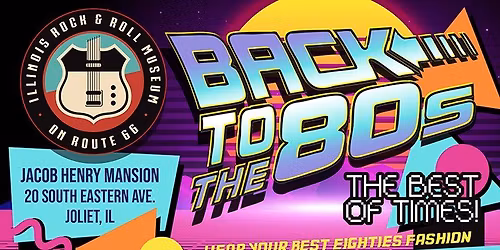 Back to the 80's... The Best of Times!