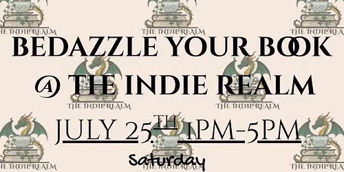 Bedazzle your book at The Indie Realm