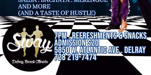 Friday Latin Salsation at Sway Delray