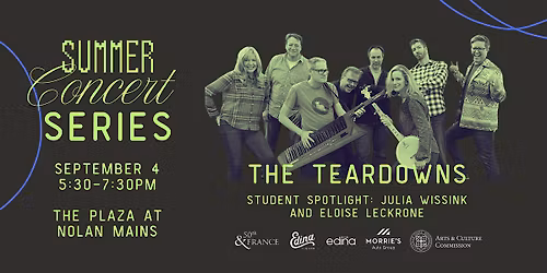 Summer Concert Series: The Teardowns (Band Together for Edina EdFund)
