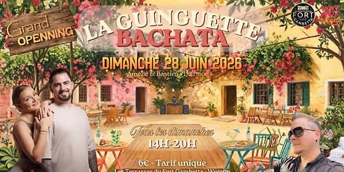 La Guinguette Bachata au Fort Gambetta - Woippy\/Metz \ud83c\udf3c\ud83c\udf38 