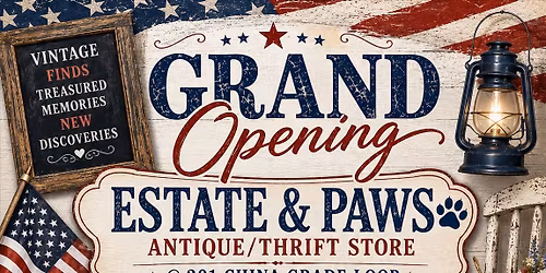 Grand Opening Antique\/Thrift Store