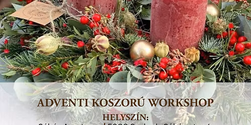 Adventi koszorú készítő workshop