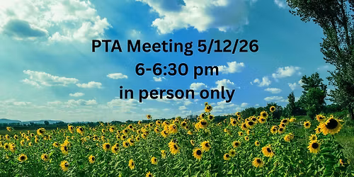RHR PTA Meeting
