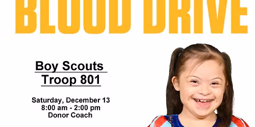 Blood Drive at the 2025 Troop 801 Holiday Market