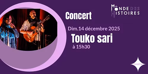 Touko Sari | Concert reggae en famille
