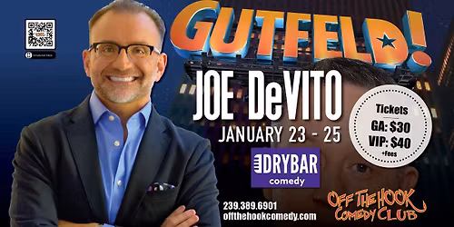 Comedian Joe DeVito Live in Naples, Florida!