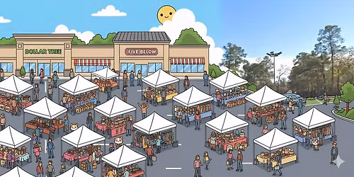 PlanterFinds at Kingwood Sunday Market!