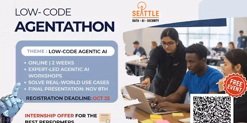 Low code Agentathon | 2 weeks - Online | FREE| Register by Oct 25