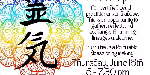 Reiki Practitioner Meet Up