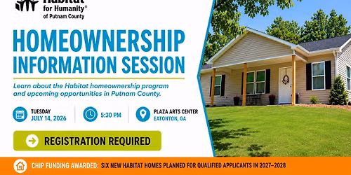 Homeownership Information Session