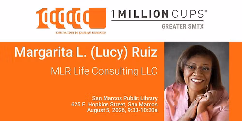 1 Million Cups Greater SMTX August 2026