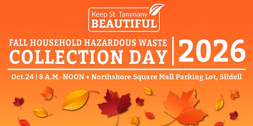 Fall 2026 Household Hazardous Waste Day