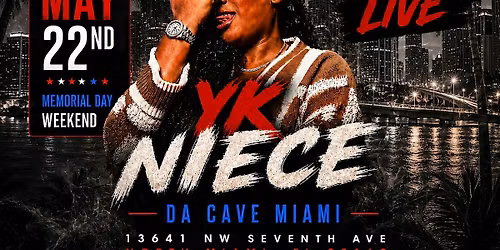 YK NIECE PERFROMING LIVE AT DA CAVE