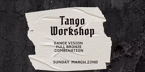 Tango Workshop