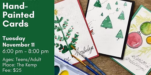 Art Lab: Hand-Painted Cards