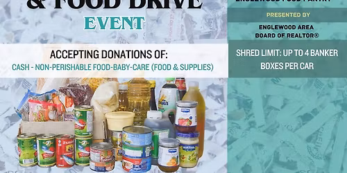 4th Annual Paper Shred & Food Drive