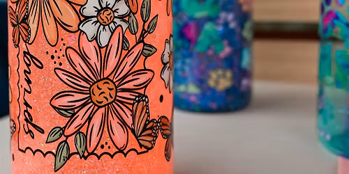 Build Your Own Snowglobe Glass Can