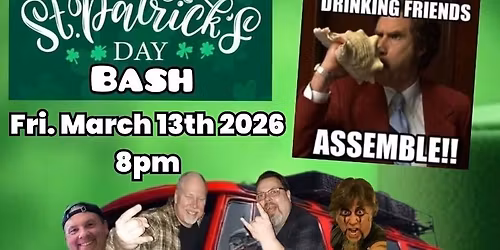 FCM live at The Windmill. St. Paddy\u2019s Day bash.