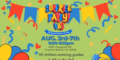 Surprise Party VBS!