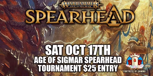 Age of Sigmar Spearhead Tournament