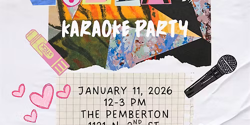 Karaoke and Collage Vision Board Party at The Pemberton
