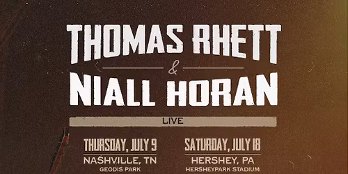 Thomas Rhett & Niall Horan