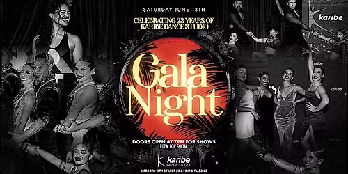 Karibe's 23rd Anniversary Gala Night - Performances + Social