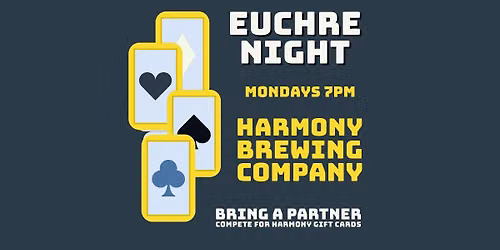 Euchre Night at Harmony Brewing Company