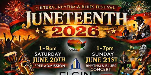 Juneteenth Cultural Rhythm and Blues Festival