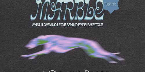 Blue Room Presents | Jennifer What, MARBLE, Collin's Beach - What I Love & Leave Behind release tour