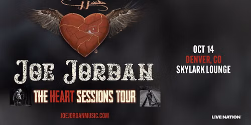 Joe Jordan: The Heart Sessions Tour 