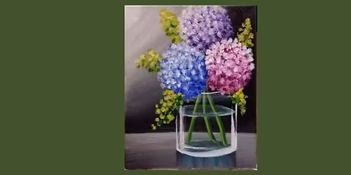 Paint and Sip Beautiful Spring Blooms