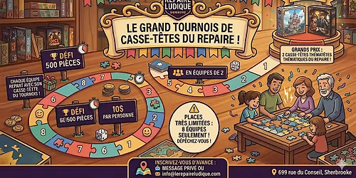Le Grand Tournoi de Casse-T\u00eates 500 pi\u00e8ces