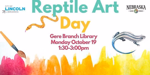 Reptile Art Day 
