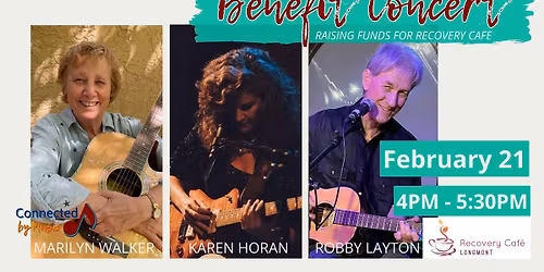 Benefit Concert for Recovery Caf\u00e9 Longmont
