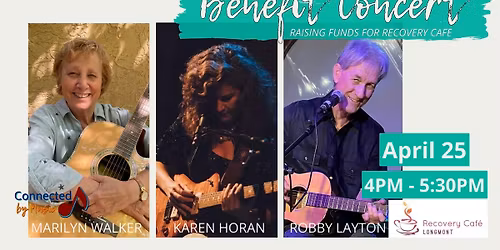 Benefit Concert for Recovery Caf\u00e9 Longmont