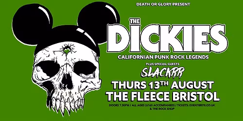 The Dickies \/ Slackrr Live at The Fleece Bristol