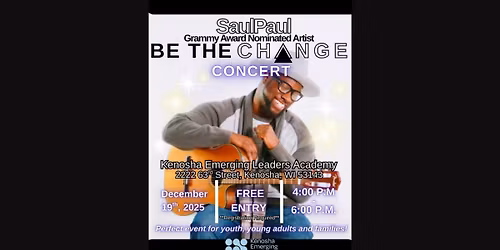 Be the Change Concert with SaulPaul