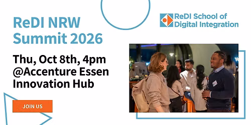ReDI NRW Summit: AI, Diversity & Career Success