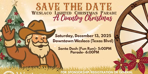 Weslaco Lighted Christmas Parade: A Country Christmas