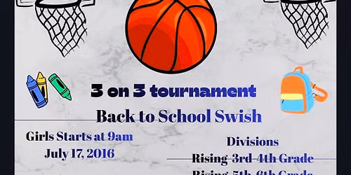 3 on 3 Basketball Tournament