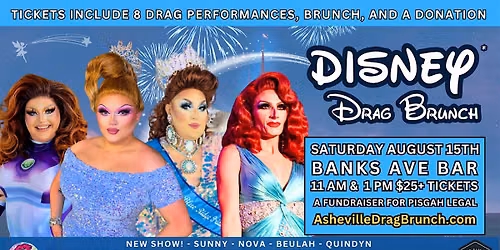 Disney-Themed Drag Brunch to Benefit Pisgah Legal Services